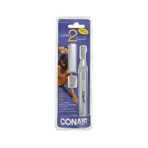 Conair Ladies Dual Blade 2-in-1 Battery Operated Trimmer, Model LPT31