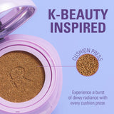 Revolution Superdewy Cushion Foundation Fair Warm 0.32 oz