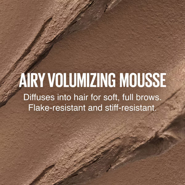 MAYBELLINE New York Superfluff Brow Mousse, 260 Deep Brown, 0.17 oz