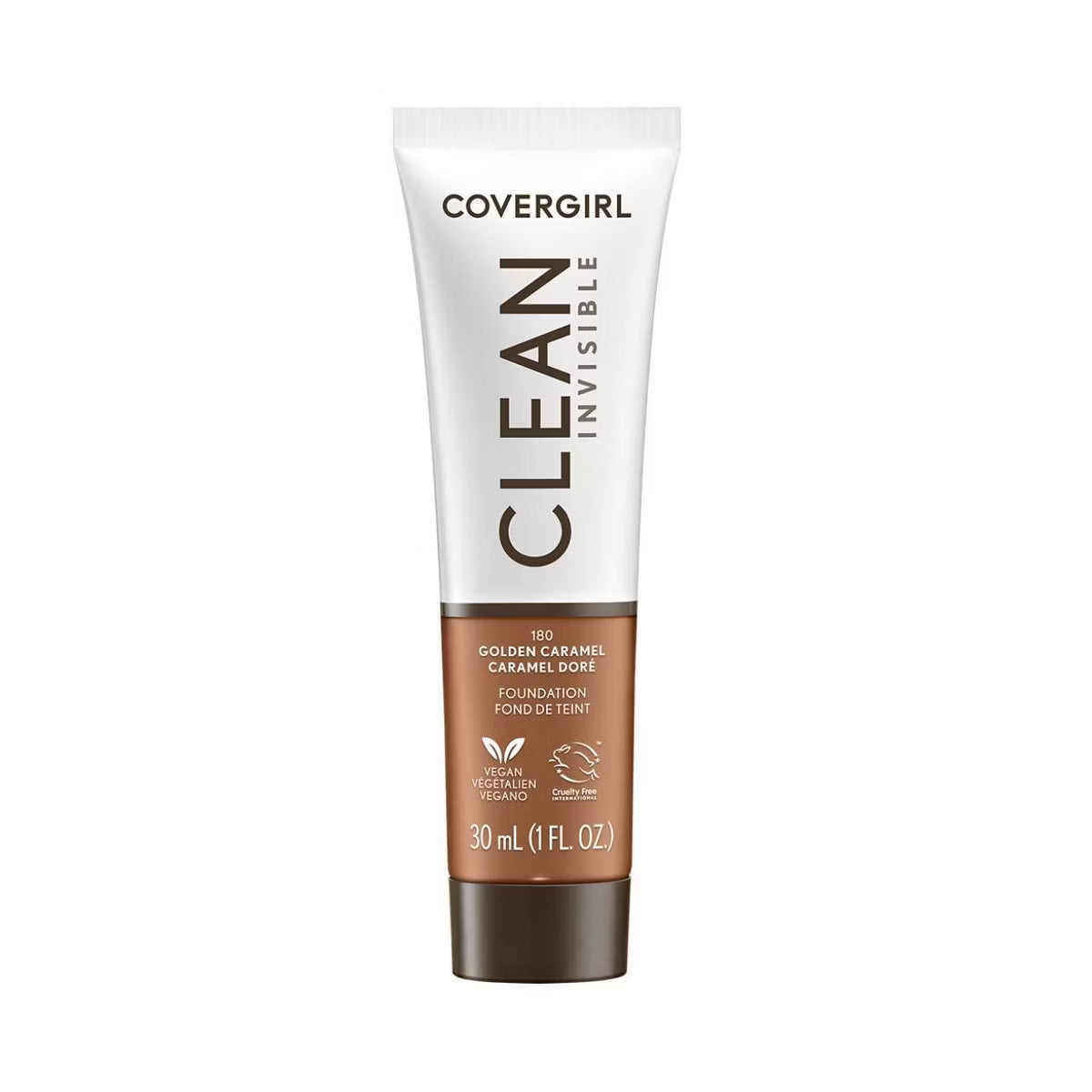COVERGIRL Clean Invisible Foundation - 180 Golden Caramel