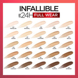 L'ORÉAL PARIS Infallible Full Wear Concealer Waterproof, Full Coverage, 360 Cashmere, 0.33 fl. oz.