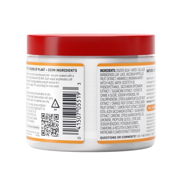 Thayers Natural Remedies Exfoliating AHA Face Pads, 60 count