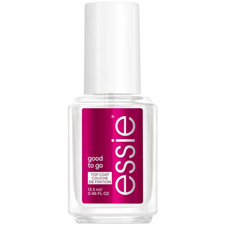 essie Salon-Quality Vegan Nail Polish, Good To Go Top Coat, 0.46 fl oz