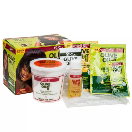 Olive Oil Built-in Protection No-Lye Hair Relaxer - Normal - 12.25 oz