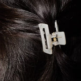 GIMME Fine Hair Small Rectangle Claw Clips - Assorted Colors, 6 count