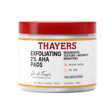 Thayers Natural Remedies Exfoliating AHA Face Pads, 60 count