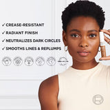 L'ORÉAL PARIS True Match Radiant Serum Concealer with Hyaluronic Acid, N11 Deep, 0.33 fl oz