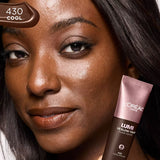 L'ORÉAL PARIS Lumi Le Glow Tint Liquid Skin Tint, 430 Cool, 0.84 fl. oz.