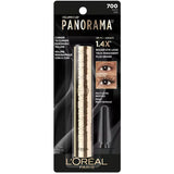 L'ORÉAL PARIS Voluminous Panorama Volumizing and Lengthening Washable Mascara, 700 Black, 0.33 fl oz