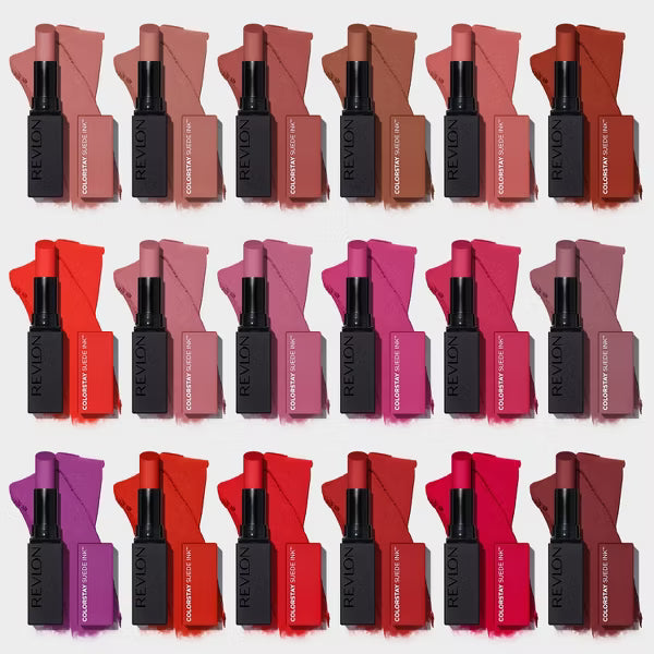 REVLON ColorStay Suede Ink Lipstick - 014 Spit Fire