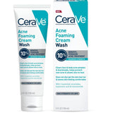 CeraVe Acne Control Foaming Face Cleanser - 10% Benzoyl Peroxide, 5 oz