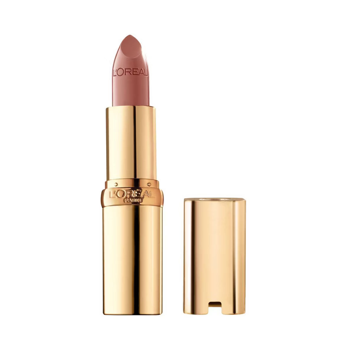 L'ORÉAL PARIS Colour Riche Original Satin Lipstick for Moisturized Lips, 800 Fairest Nude, 0.13 oz.