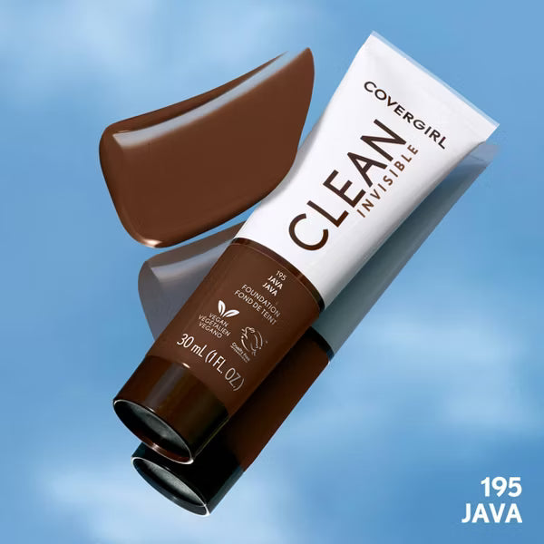 COVERGIRL Clean Invisible Foundation - 195 Java