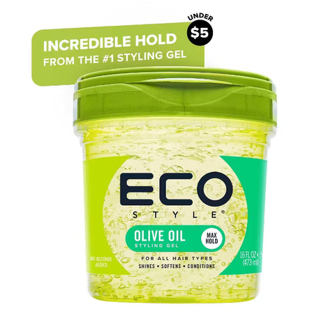 ECO STYLE Professional Styling Gel With Olive Oil, 16 oz