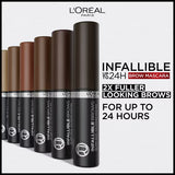 L'ORÉAL PARIS Infallible Volumizing 24H Wear Brow Mascara, 007 Blonde, 0.13 fl oz