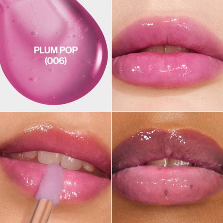 REVLON Super Lustrous Glimmer Lip Oil - 006 Plum Pop