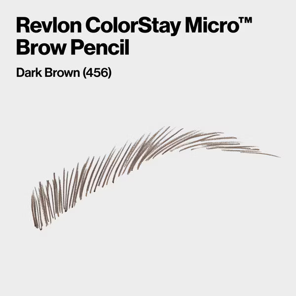 REVLON Colorstay Micro Brow Pencil - 456 Dark Brown