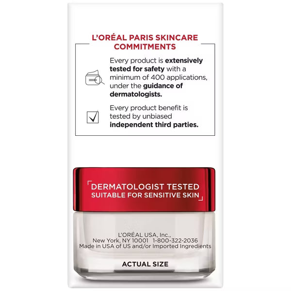 L'ORÉAL PARIS Revitalift Anti-Wrinkle + Firming Eye Cream, Fragrance Free, 0.5 oz.
