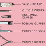 JAPONESQUE Manicure & Pedicure Kit Limited Edition, 6 count