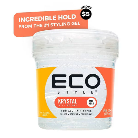 ECO STYLE Professional Styling Gel Krystal, 16 oz