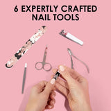 JAPONESQUE Manicure & Pedicure Kit Limited Edition, 6 count