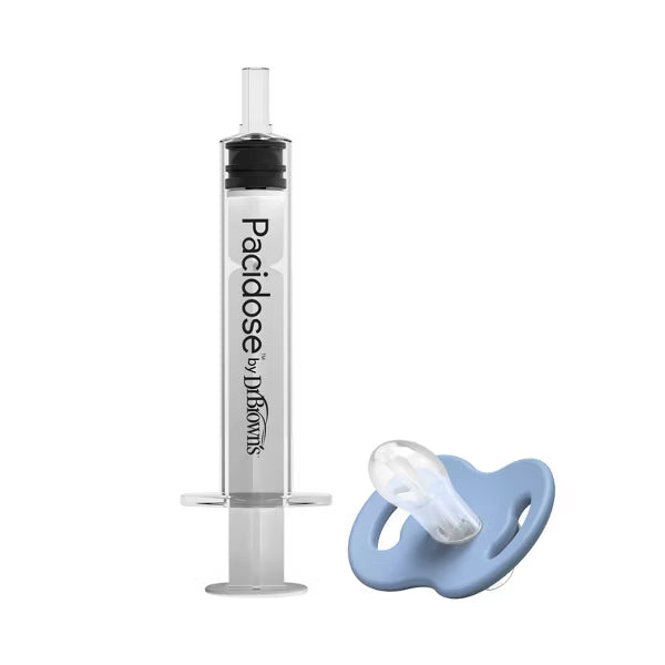 Dr Brown's Pacidose Liquid Medicine Dispenser for Babies with 2 Pacifier Bulbs - 0-6M & 6-18M