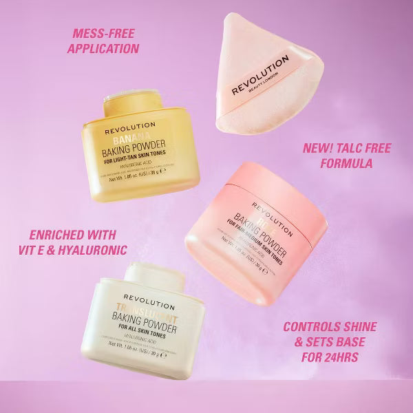 REVOLUTION Loose Baking Powder - Rose