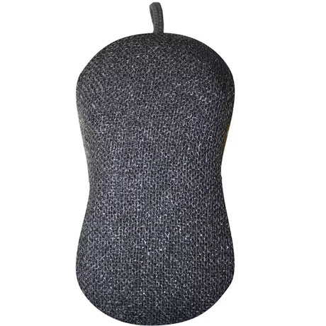 MUkitchen Durable Microfiber Sponge with Scrubber - Medallion Gray