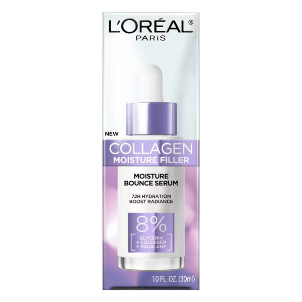 L'ORÉAL PARIS Collagen Moisture Bounce Face Serum, 1 fl oz