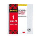 Scotch Expandable Bubble Mailer - White, Size 5 Large