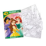 Crayola Disney Princess Giant Coloring Pages, 18 pages
