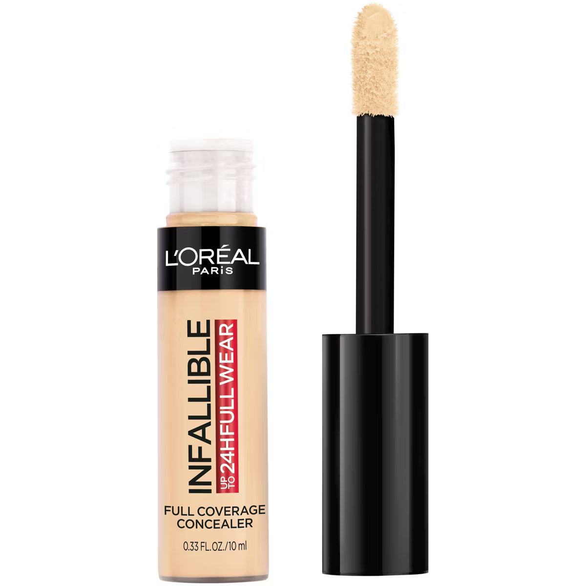 L'ORÉAL PARIS Infallible Full Wear Concealer Waterproof, Full Coverage, 360 Cashmere, 0.33 fl. oz.