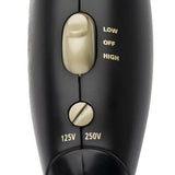 REVLON Perfect Heat Fast Dry Compact Hair Dryer, 1875 Watts