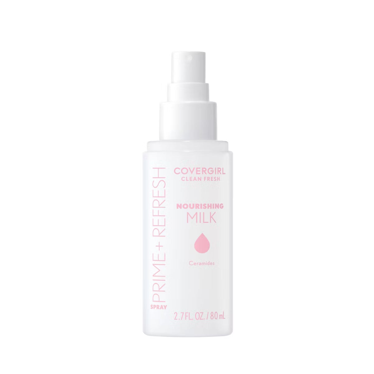 COVERGIRL Clean Fresh Prime + Refresh Spray - 100 Nourishing Milk, 2.7 oz