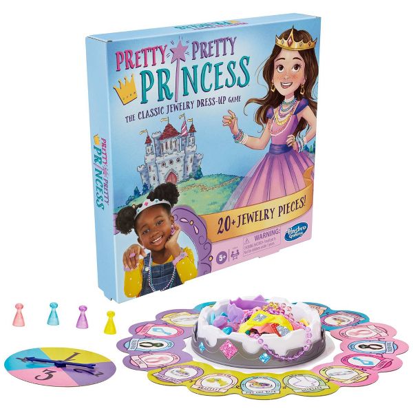 Hasbro Games Pretty Pretty Princess The Classic Jewelry Dress-Up Game