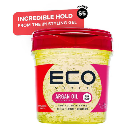 ECO STYLE Professional Styling Gel With Argan Oil, 16 oz
