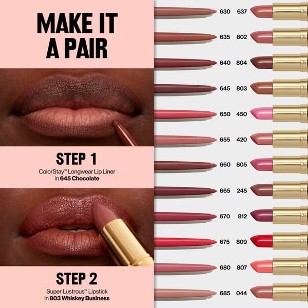 REVLON ColorStay Longwear Lip Liner - 640 Raisin