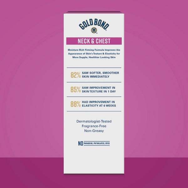 Gold Bond Skin Firming Neck and Chest Lotion - Unscented, 2 oz