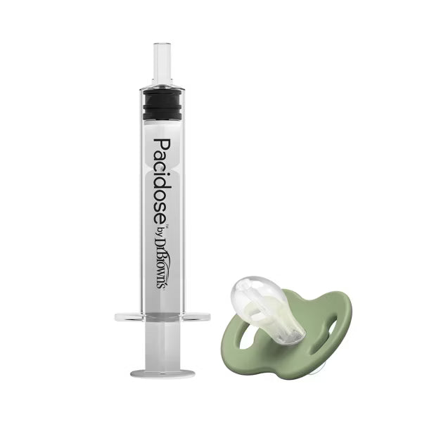 Dr Brown's Pacidose Liquid Medicine Dispenser for Babies with 2 Pacifier Bulbs - 0-6M & 6-18M