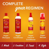 Creme of Nature Moisture & Shine Shampoo with Argan Oil, 12 oz