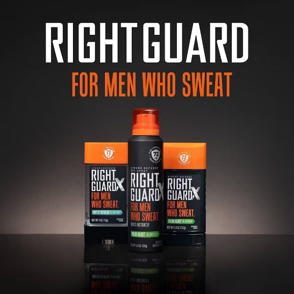 Right Guard Xtreme Defense Antiperspirant & Deodorant - Fresh Blast, 0.5 oz