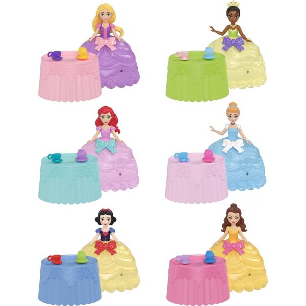 Mattel Disney Princess Cupcake Small Doll Reveal - Assorted