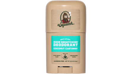 Dr. Squatch Mini Deodorant - Coconut Castaway, 0.5 oz