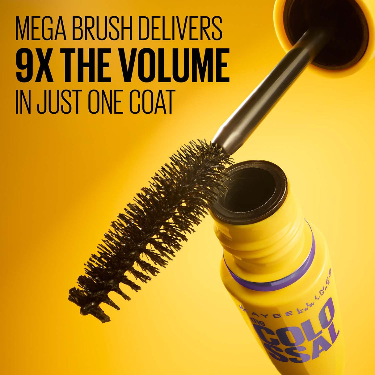 MAYBELLINE New York The Colossal Washable Mascara, 231 Classic Black, 0.31 oz