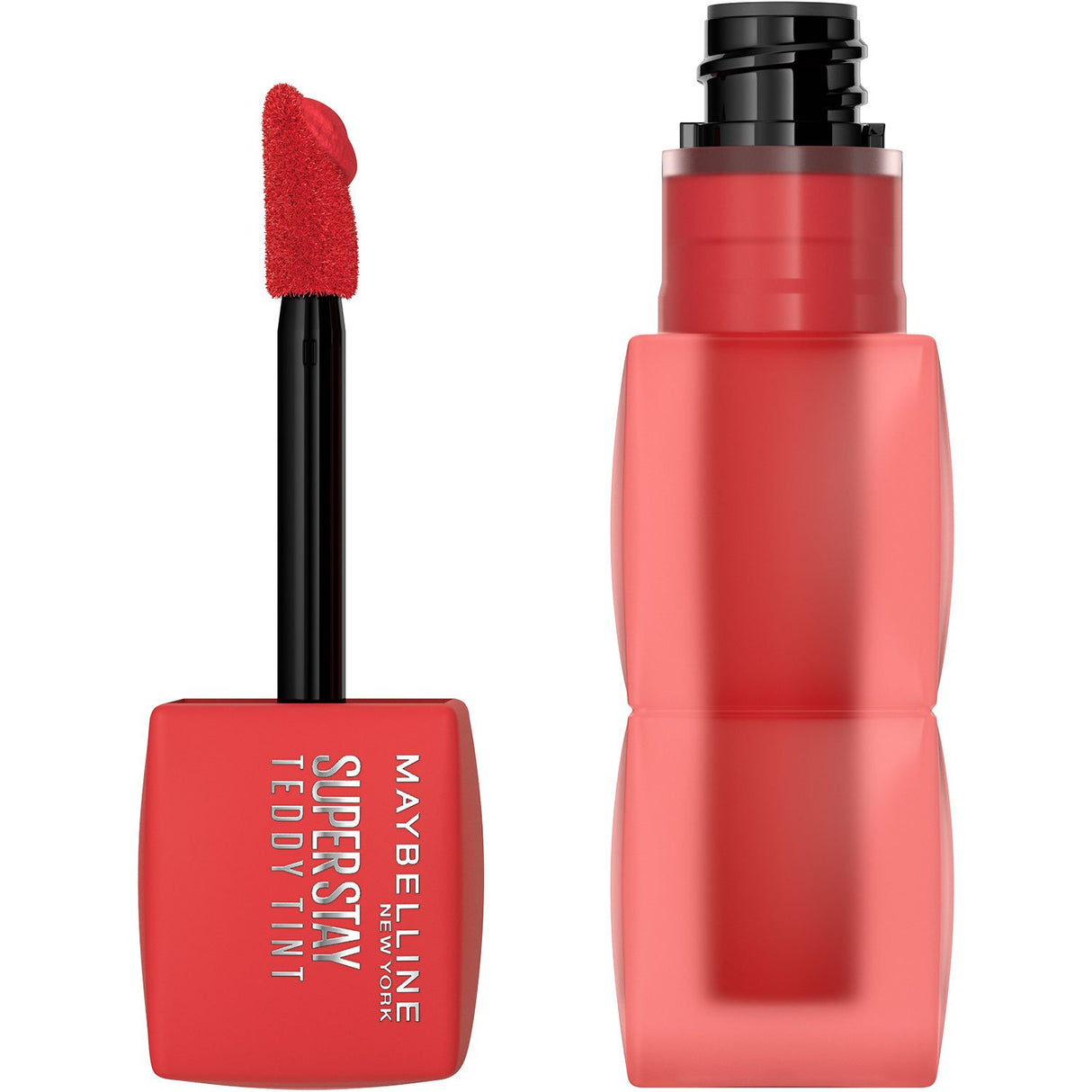 MAYBELLINE New York Super Stay Teddy Tint Liquid Lip Tint, Coquettish, 0.17 oz