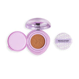 Revolution Superdewy Cushion Foundation Tan Warm 0.32 oz