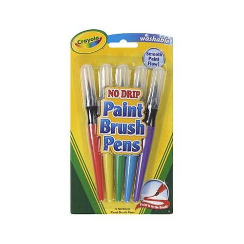 Crayola Paint Brush Pen Set  5-Colors