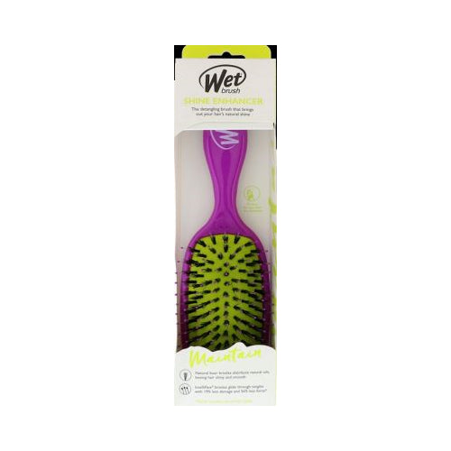 Wet Brush Shine Enhancer Hair Brush Purple Shine, 1 CT