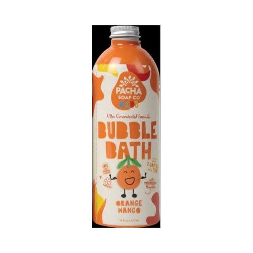 Pacha Soap Co BUBBLE BATH, ORANGE MANGO