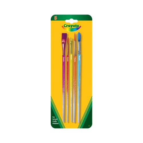 Crayola Paint Brush Variety Pack, 5ct